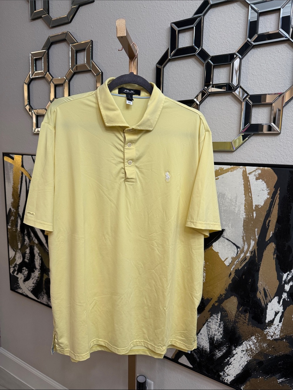 Polo by Ralph Lauren Light Yellow Short-Sleeve Polo Shirt